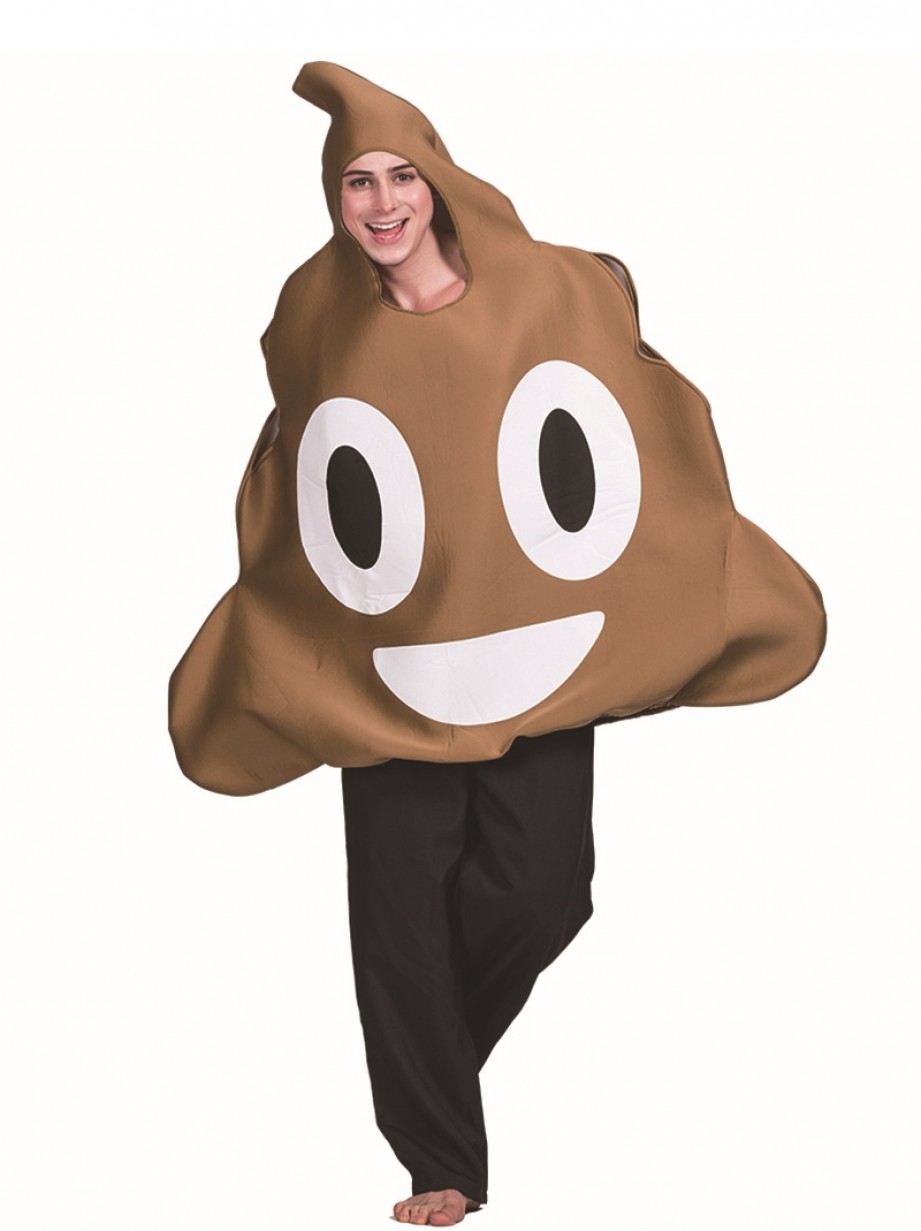 Poo Emoji Unisex Costume - Funny Costume - Themes