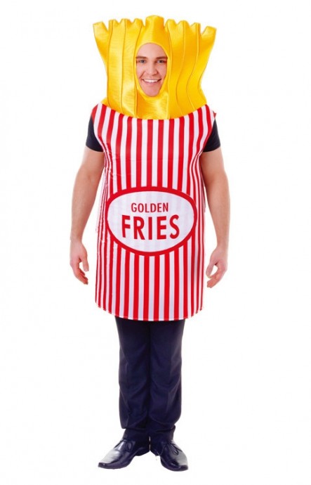 Unisex Fries Chips Funny Costume lp1130