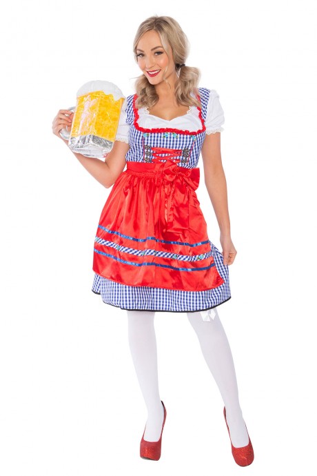 Ladies Oktoberfest Gretchen Costume lh175-2