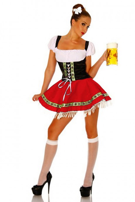 Ladies German Heidi Oktoberfest costume lz8046r