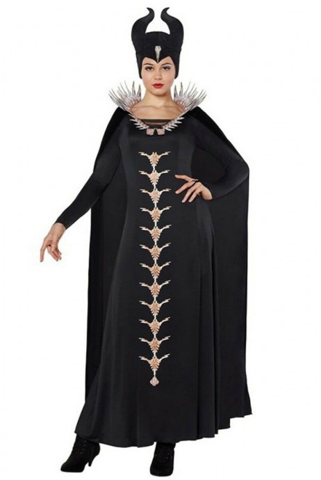 Women Maleficent Costume with Headpiece lp1062