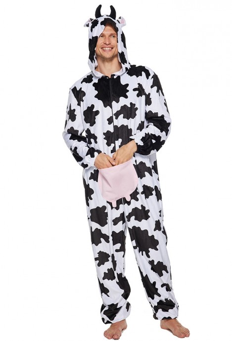 Adult Milk Cow Jumpsuit lp1163