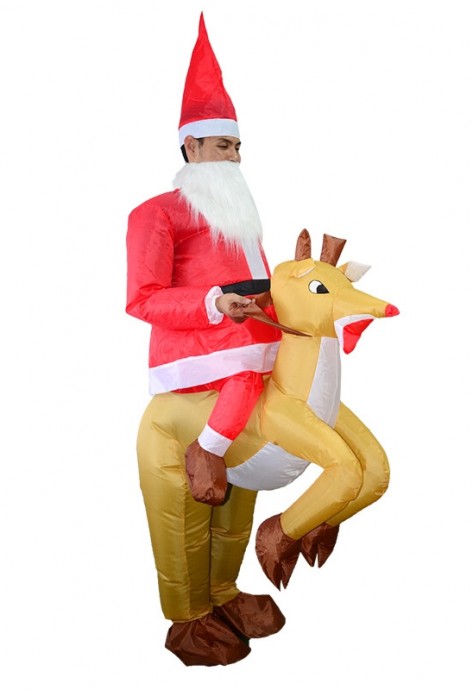 Adult Christmas Reindeers Inflatable Costume tt2081