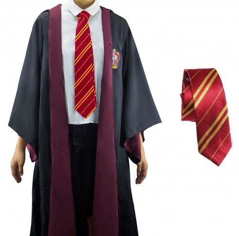 Gryffindor Mens Ladies Harry Potter Adult Robe Tie Costume Cosplay