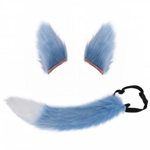 Kamisama Fox Wolf Tails and Ears Costume Accessory 