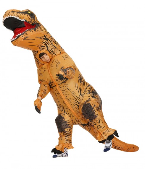 Kids T-Rex Dinosaur Inflatable Costume