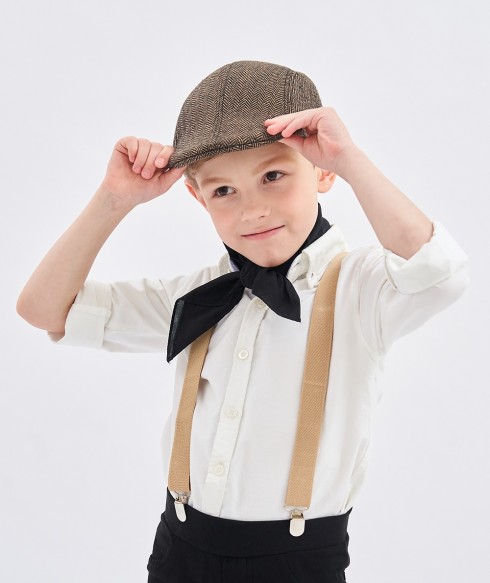 Victorian boy colonial boy costume cap hat Kids