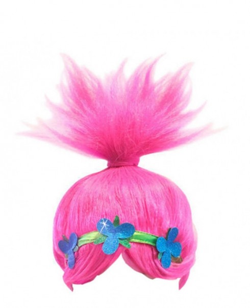 Pink Wacky Troll Wigs tt3111