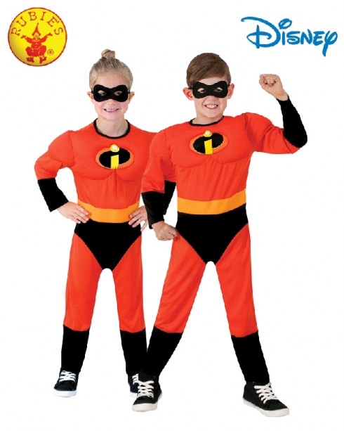Incredibles 2 Character Costume Incredible Hero Kids Jumpsuit Mask Licensed Disney superhero Girls Boys