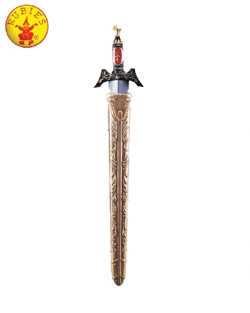 26" Medieval Times Sword Knight Warrior King With Sheath Costume Accessory