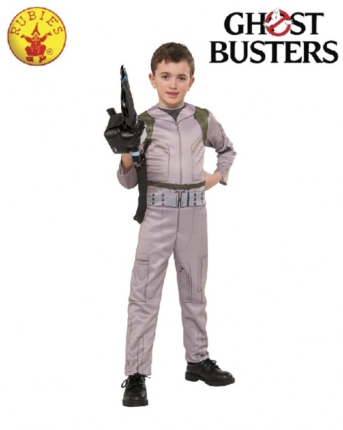 Kids Ghostbusters Ghost Busters Jumpsuit 80s 1980s Child Costume Boys Girls Uniform