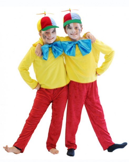 Tweedle Dee Dum Kids Costume Propeller Hat