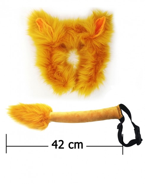 Lion Headband Tail Set 