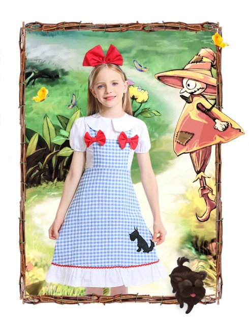 Girls Wizard of OZ Dorothy Costume tt3319