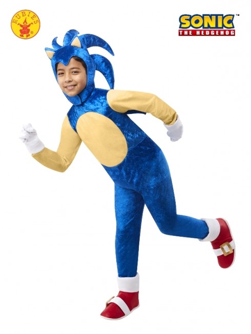 Kids Sonic the Hedgehog Blue Costume cl1000073