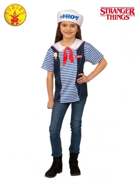 Child Teen Scoops Ahoy Stranger Things Costume cl701478