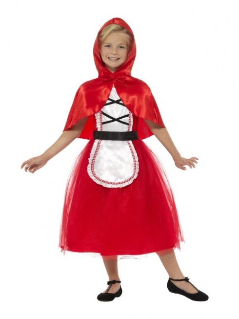 Girls Deluxe Little Red Riding Hood Costume World Book Day Book Week Fancy Dress