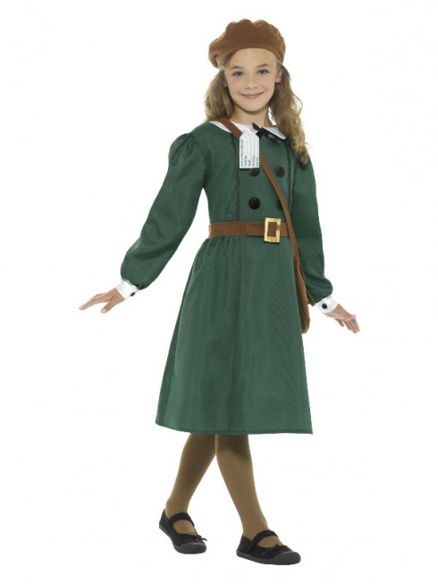 WW2 Evacuee Girl Costume cs45011