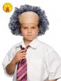 Children Bald Wig With Grey Curly Sides cl50851