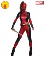 Secret Wishes Deadpool Ladies Costume Super Hero Movie Adults Womens Fancy Dress