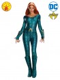 Ladies Sexy Deluxe Mera Aquaman Secret Wishes Film Hero Costume
