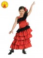 Girls Spanish Princess Flamenco Costume cl883053