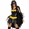 Womens Batgirl Ladies Super Hero Justice League Costume