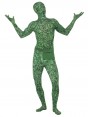 Adult Morph Costume Spandex Body Suit Zentai Lycra Second Skin Costume Grass Pattern