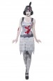 Zombie Costumes - 20s 1020s Horror Ladies Zombie Bloody Flapper Party Fancy Dress Costume Halloween