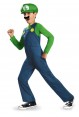 Kids Super Mario Brother Luigi Costume ds73692