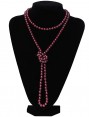 Red Deluxe 20s Flapper Costume Necklace