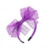 Purple 80s Party Headband