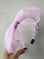 Pink 80s Party Headband