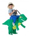 Child Dinosaur t-rex carry me inflatable costume 2017-2