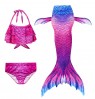 Kids Mermaid Costume Tail Swimsuit Sets