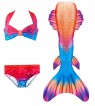 Kids Mermaid Costume Tail Swimsuit Bikini