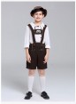 Bavarian Oktoberfest Lederhosen German Fancy Dress Up Boys Costume Kids Book Week