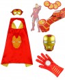 Iron man Cape Mask Sword Gloves Weapon Set tt3104