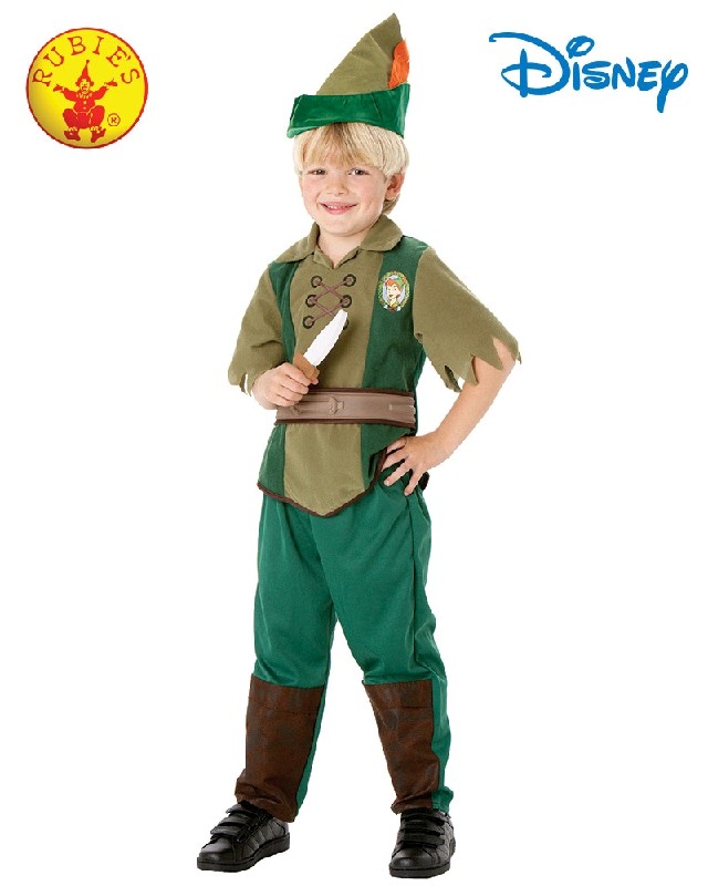 Boys Deluxe Peter Pan Robin Hood Book Day Halloween Fancy Dress Costume Outfit