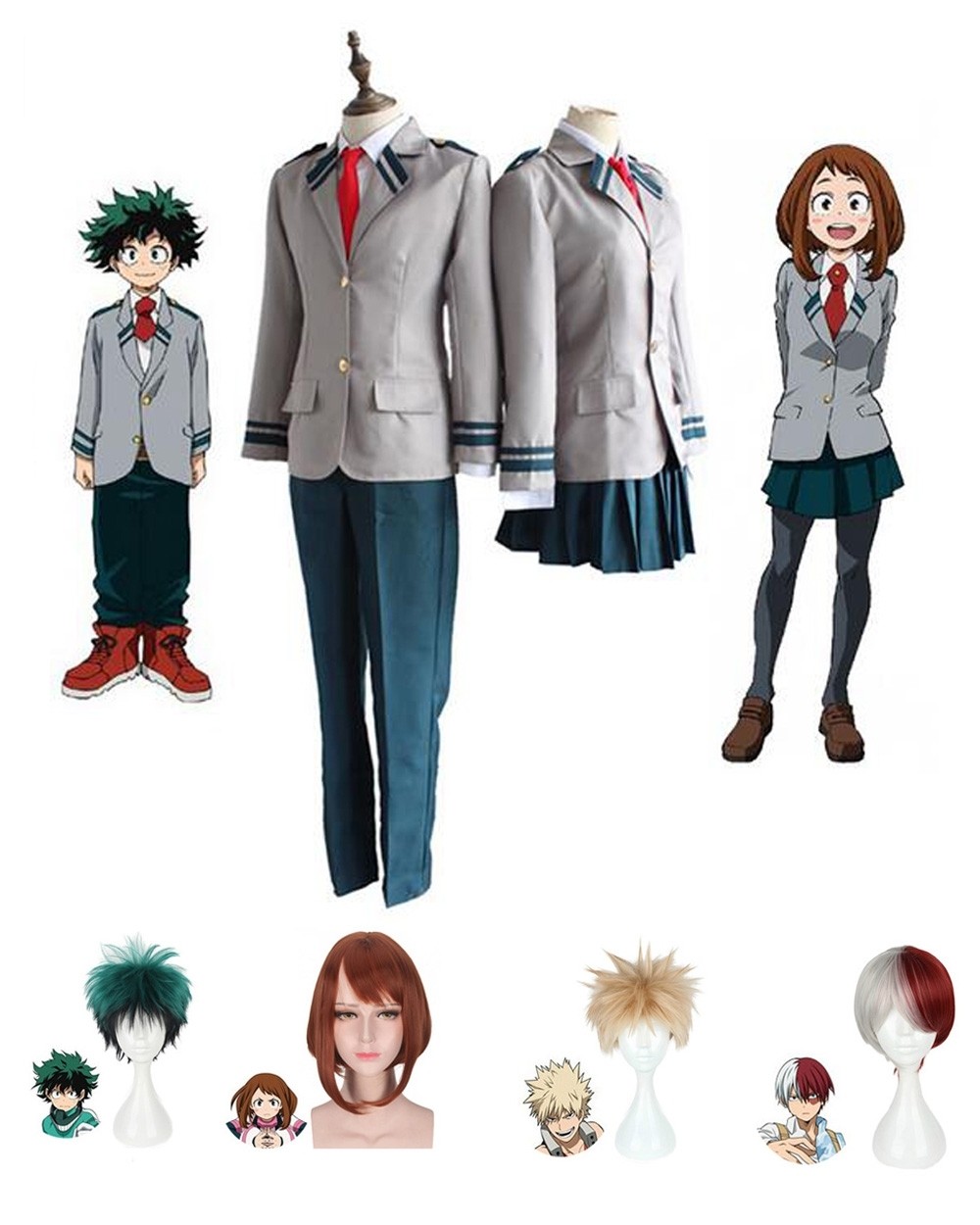 My Boku No Hero Academia Ochako Uraraka Anime Cosplay Costume Suit