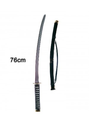 Samurai Ninja Warrior Toy Sword Plastic Blade Fancy Dress Fighter Costume Accessories