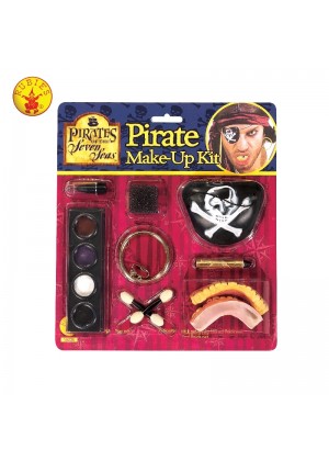 Halloween Caribbean Pirate Makeup Kit cl19236