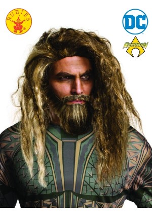Adult Aquaman Wig and Beard Set cl34595