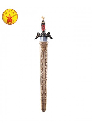 26" Medieval Times Sword Knight Warrior King With Sheath Costume Accessory
