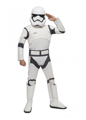 LICENSED Force Awakens Deluxe Kids Stormtrooper Costume DELUXE STAR WARS CHILD DRESS UP HALLOWEEN BOOK WEEK COSTUME