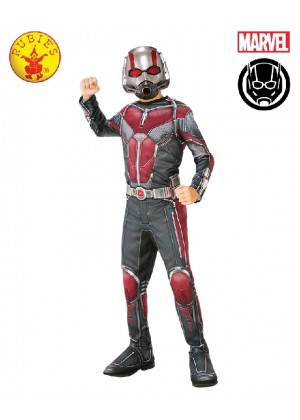 Deluxe Ant-Man Boys Fancy Dress Superhero Marvel Child Comic Book Day Kids Childrens Costume