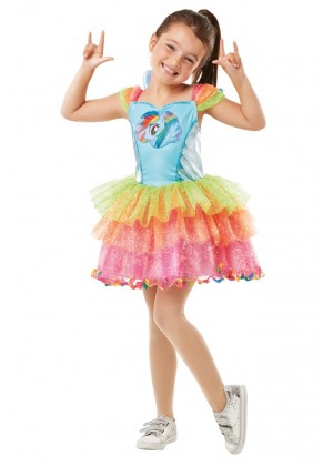 Girl My Little Pony Rainbow Costume