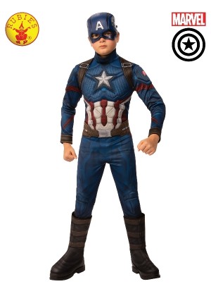 Kids Captain America Deluxe Costume cl6530