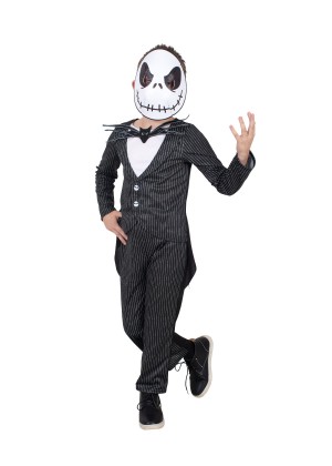 Child Jack Skellington Halloween Costume cl7901