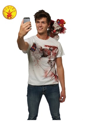 Mens Clown Selfie Shocker Costume cl820476